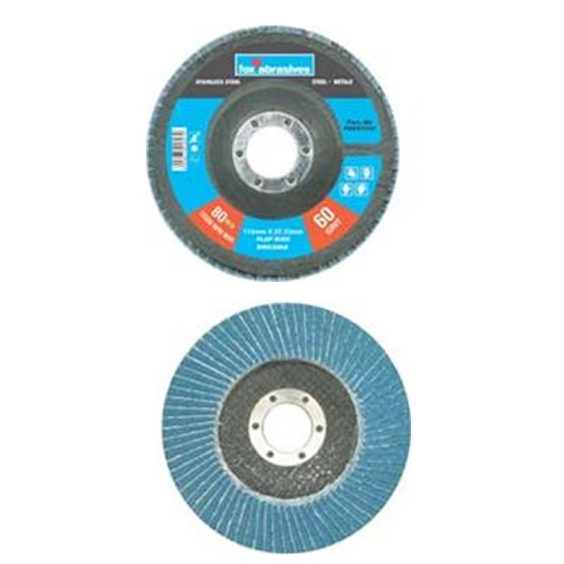 Abrasives DISC FOX FLAP STD 115MM 60G